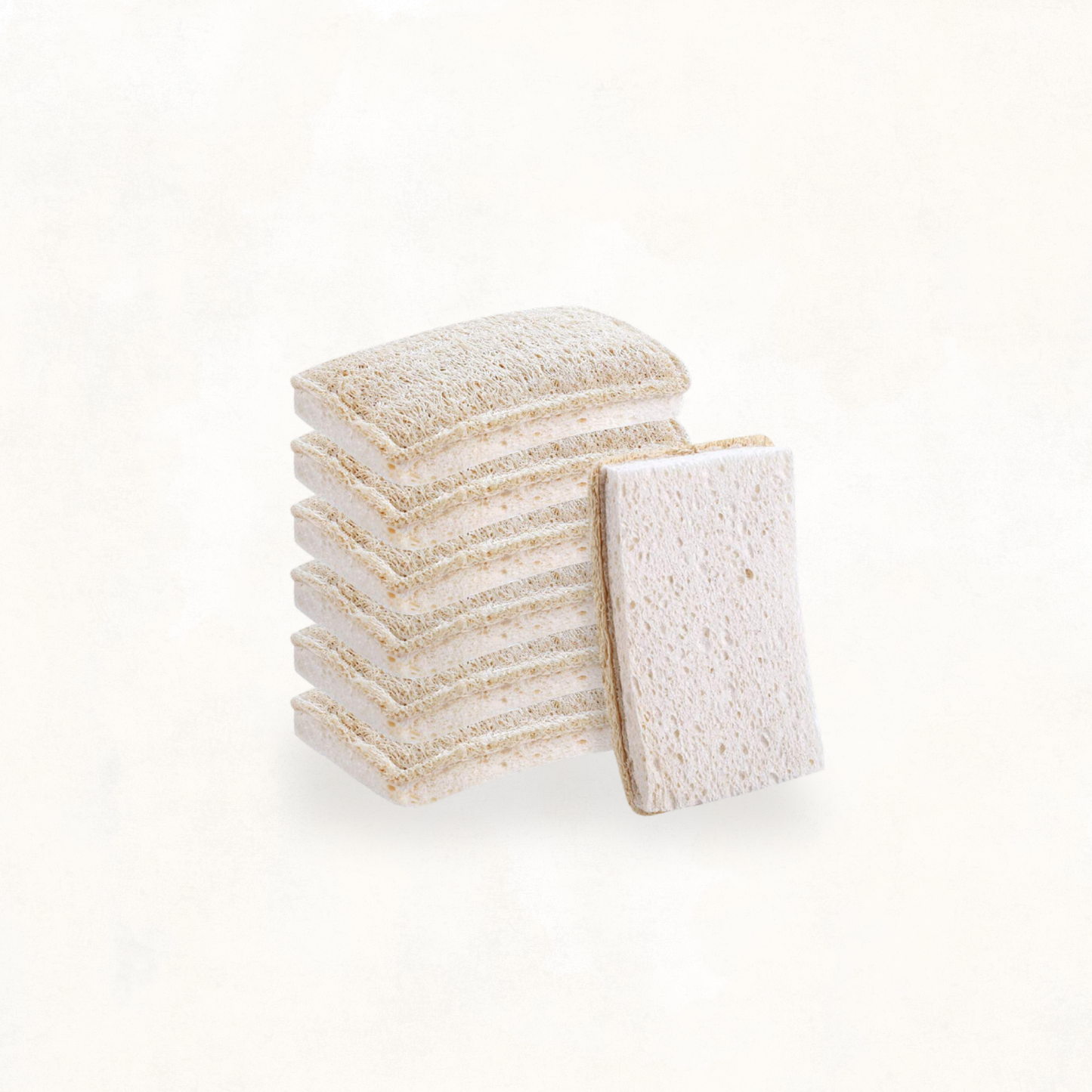Natural Loofah Sponges (6-Pack)