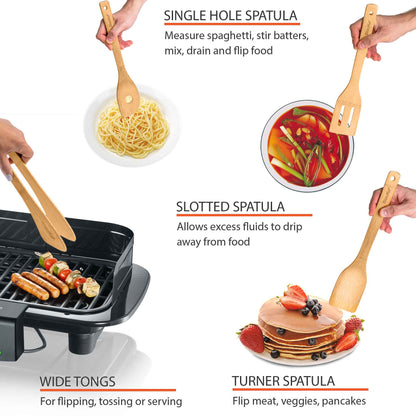 Bamboo Kitchen Utensil Set