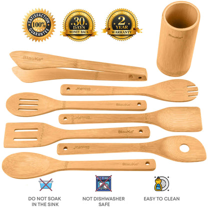 Bamboo Kitchen Utensil Set