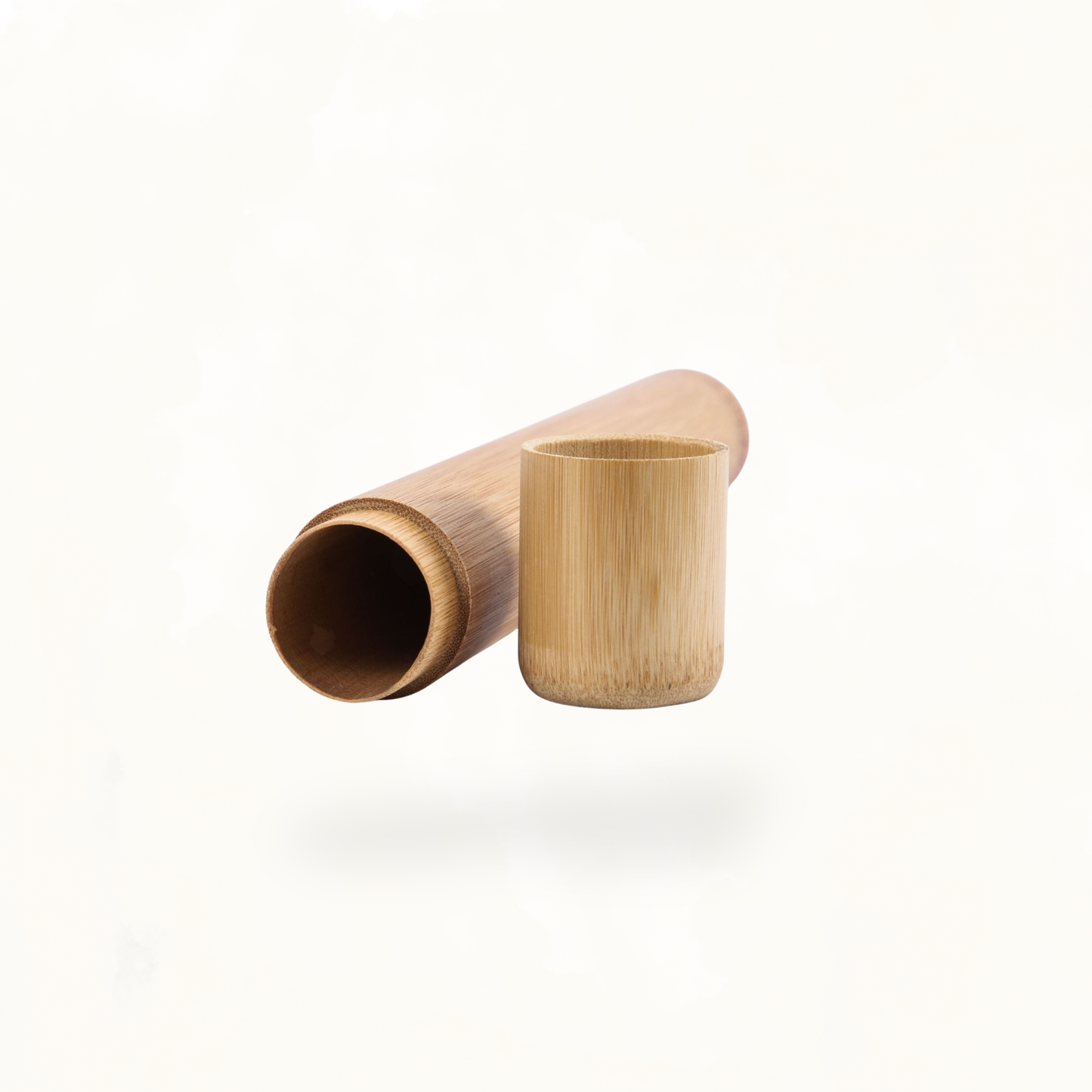 Bamboo Toothbrush with Storage Tube