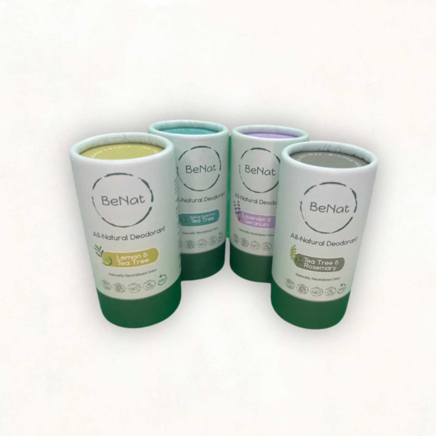 All Natural, Plastic-Free Deodorants