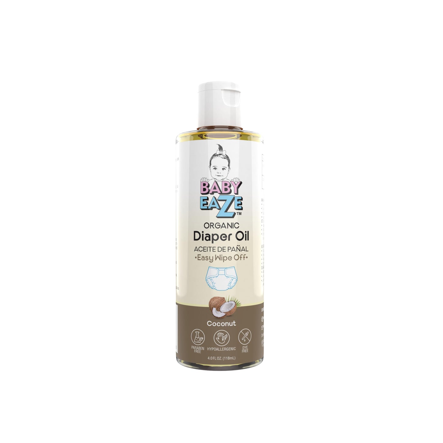Organic Diaper Oil Coconut